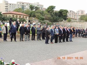 2022 10 23 TOULON CEREMONIE DU 38 EME ANNIVERSAIRE DE L ATTENTAT DU DRAKKAR A BEYROUTH (77)
